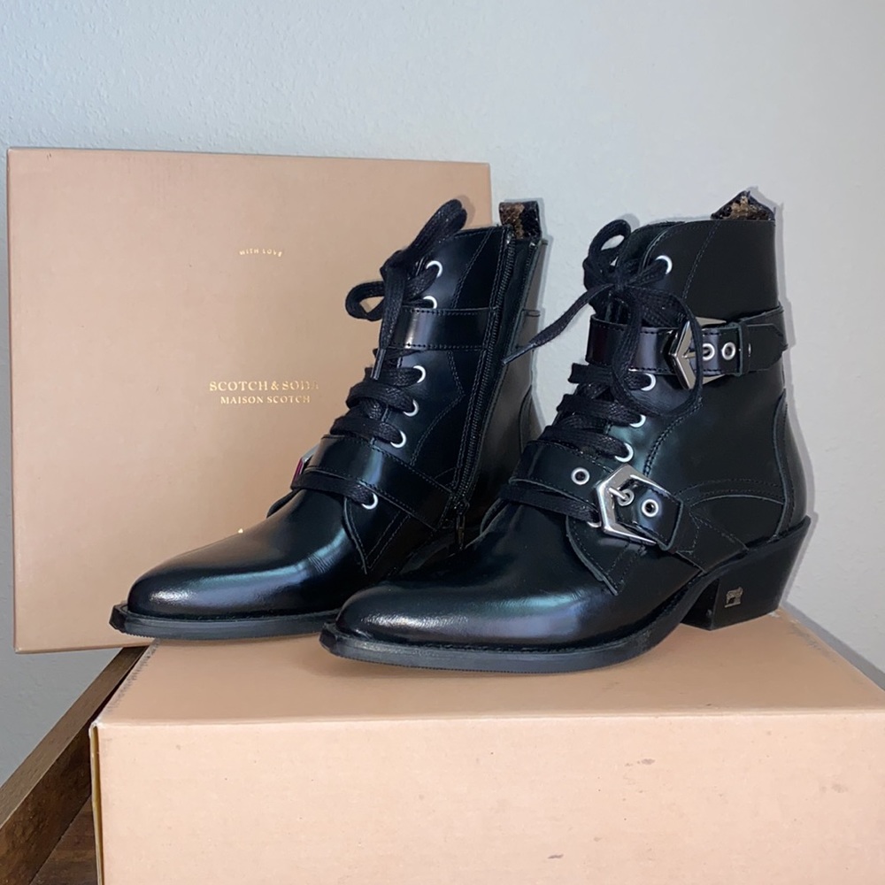 Scotch and soda Madison scotch ankle boots - Picture 4 of 7